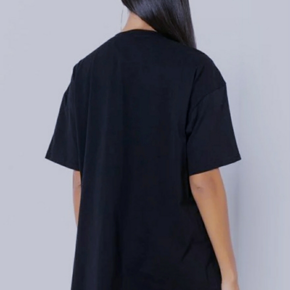 Akira Label Plus Akira Season Short Sleeve T-Shirt Dress - Picture 5 of 6